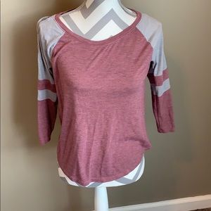 Maroon And Gray SO Shirt